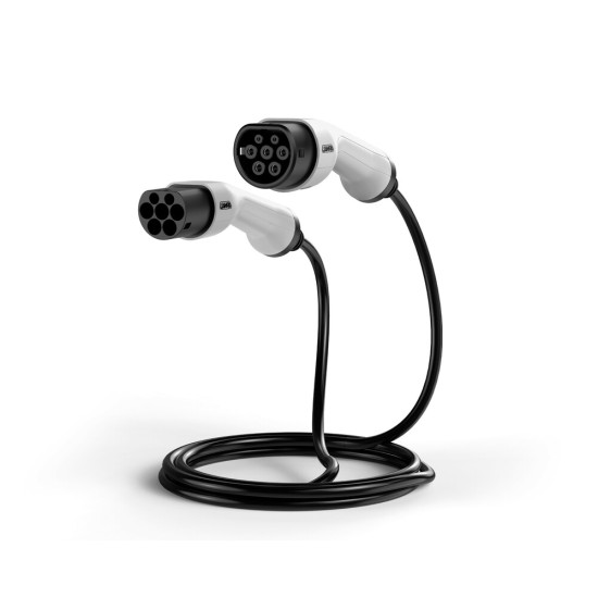 ΦΟΡΤΙΣΤΗΣ ΗΛΕΚΤΡΙΚΩΝ ΑΥΤΟΚΙΝΗΤΩΝ TYPE 2 CHARGING CABLE 16A 11kW 380Vac ΤΡΙΦΑΣΙΚΟ ΡΕΥΜΑ &  ΚΑΛΩΔΙΟ 5m LAMPA - 1 ΤΕΜ. 