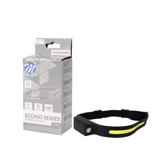 ΦΑΚΟΣ ΚΕΦΑΛΗΣ ΕΡΓΑΣΙΑΣ 360lm 1LED COB 4W + 1LED 3W 4 ΛΕΙΤΟΥΡΓΙΩΝ (ΛΕΥΚΟ) M-TECH - 1 ΤΕΜ. ΦΑΚΟΣ ΚΕΦΑΛΗΣ ΕΡΓΑΣΙΑΣ 360lm 1LED COB 4W + 1LED 3W 4 ΛΕΙΤΟΥΡΓΙΩΝ (ΛΕΥΚΟ) M-TECH - 1 ΤΕΜ.