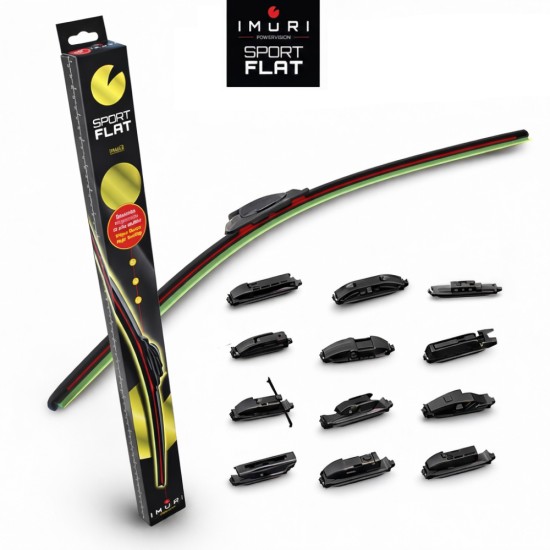 ΥΑΛΟΚΑΘΑΡΙΣΤΗΡΑΣ ΓΙΑ ALFA ROMEO 4C 2013-2020 ΟΔΗΓΟΥ 525MM IMURI - 1 ΤΕΜ. ΥΑΛΟΚΑΘΑΡΙΣΤΗΡΕΣ