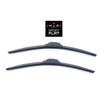 ΥΑΛΟΚΑΘΑΡΙΣΤΗΡΑΣ ΣΕΤ ΓΙΑ MITSUBISHI COLT 2004-2013 ΟΔΗΓΟΥ 650MM ΣΥΝΟΔΗΓΟΥ 325MM IMURI - 2 ΤΕΜ.