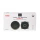 ΗΧΕΙΑ 2 ΔΡΟΜΩΝ 4inc 100mm ΣΤΡΟΓΓΥΛΑ 100W 86dB OSIO - 2 ΤΕΜ. Ηχεία