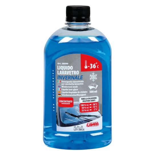 ΥΓΡΟ ΠΑΡΜΠΡΙΖ (ΥΑΛΟΚΑΘΑΡΙΣΤΗΡΩΝ) SCREEN WASH -36° C 500 ml Υγρά - Καθαριστικά Τζαμιών
