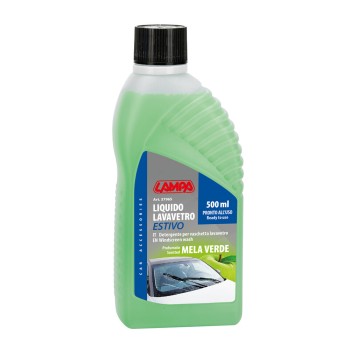 ΥΓΡΟ ΥΑΛΟΚΑΘΑΡΙΣΤΗΡΩΝ SUMMER SCREEN WASH ΜΕ ΑΡΩΜΑ ΠΡΑΣΙΝΟ ΜΗΛΟ (ΕΤΟΙΜΟ ΓΙΑ ΧΡΗΣΗ) 500ml