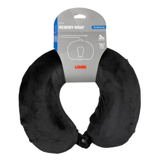 ΜΑΞΙΛΑΡΙ ΤΑΞΙΔΙΟΥ ΑΥΧΕΝΑ MEMORY FOAM ΜΑΥΡΟ MEMORY-WRAP LAMPA - 1 ΤΕΜ. ΜΑΞΙΛΑΡΙ ΤΑΞΙΔΙΟΥ ΑΥΧΕΝΑ MEMORY FOAM ΜΑΥΡΟ MEMORY-WRAP LAMPA - 1 ΤΕΜ.
