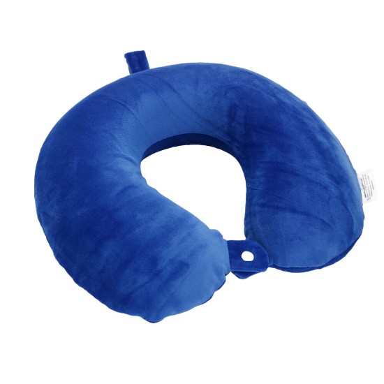 ΜΑΞΙΛΑΡΙ ΤΑΞΙΔΙΟΥ ΑΥΧΕΝΑ MEMORY FOAM ΜΠΛΕ MEMORY-WRAP LAMPA - 1 ΤΕΜ. Υποστήριξη Λαιμού