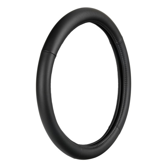 ΚΑΛΥΜΜΑ ΤΙΜΟΝΙΟΥ 37-39CM ΔΕΡΜΑ SKEENTEX ΜΑΥΡΟ CLASSIC PREMIUM GRAN PREE LAMPA - 1 ΤΕΜ. Καλύμματα Τιμονιού