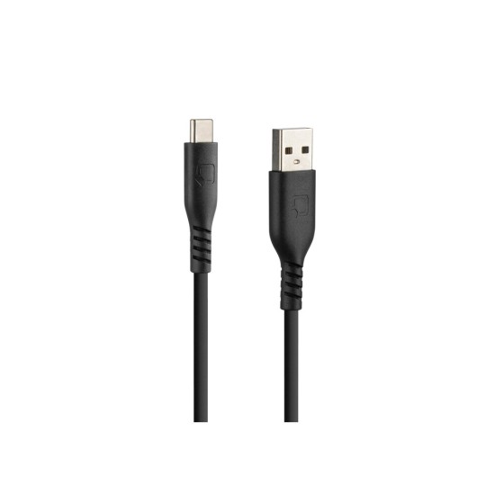 Καλώδιο USB Type A σε USB Type C 3000mA/18W της σειράς Optiline για Φόρτιση, Συγχρονισμό και Μεταφορά Δεδομένων Κινητού και Ηλεκτρονικών Συσκευών με επένδυση από σιλικόνη και μήκος 20 cm 