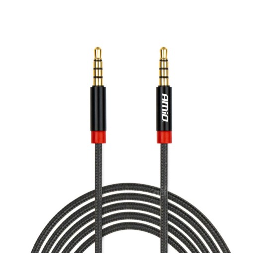 ΚΑΛΩΔΙΟ ΣΥΝΔΕΣΗΣ AUX MINI JACK>JACK 3,5mm 250cm ΑMiO - 1 TEM. 
