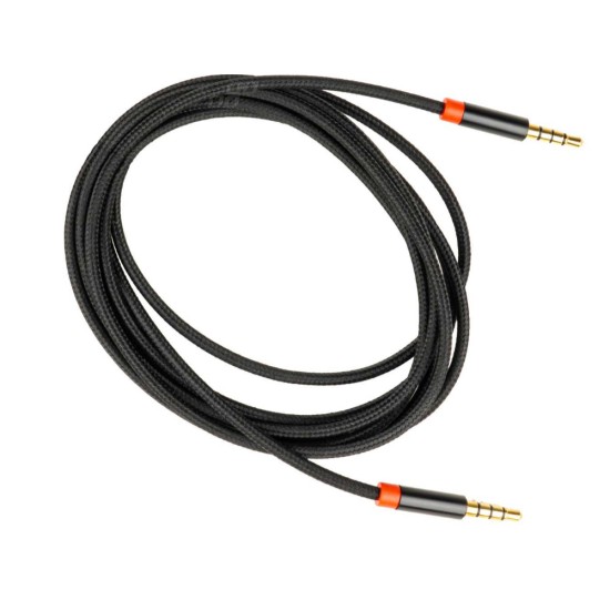 ΚΑΛΩΔΙΟ ΣΥΝΔΕΣΗΣ AUX MINI JACK>JACK 3,5mm 250cm ΑMiO - 1 TEM. 