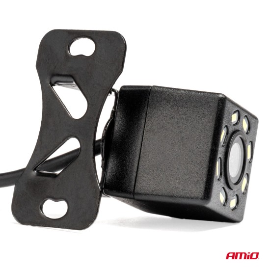 ΚΑΜΕΡΑ ΟΠΙΣΘΟΠΟΡΕΙΑΣ 12V LED ME NYΧΤΕΡΙΝΗ ΛΗΨΗ ΚΑΙ ΤΕΤΡΑΓΩΝΗ ΡΥΘΜΙΣΗ ΚΛΙΣΗΣ HD-315 ΑMiO - 1 TEM. 