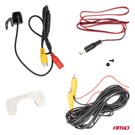 ΚΑΜΕΡΑ ΟΠΙΣΘΟΠΟΡΕΙΑΣ 12V LED ΜΕ NYΧΤΕΡΙΝΗ ΛΗΨΗ ΚΑΙ ΜΕΤΑΛΛΙΚΗ ΒΑΣΗ ΣΤΗΡΙΞΗΣ HD-320 LED ΑMiO - 1 TEM. 