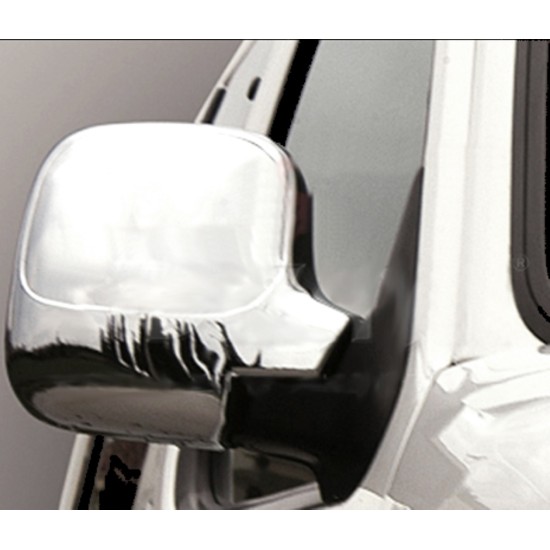 ΚΑΠΑΚΙΑ ΚΑΘΡΕΠΤΗ ΧΡΩΜΙΟΥ ΜΕΤΑΛΛΙΚΑ ΓΙΑ CITROEN BERLINGO I 1996-2008 Καπάκια Καθρεπτών