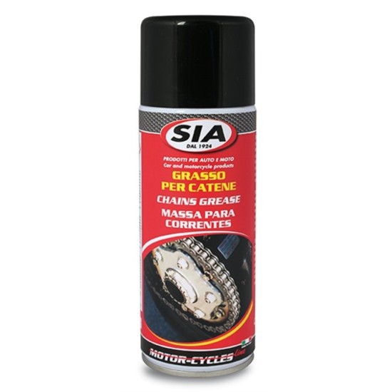 ΓΡΑΣΣΟ ΑΛΥΣΙΔΑΣ ΣΠΡΕΙ MOTO 400ML SIA - 1 ΤΕΜ. Κινητήρας ΓΡΑΣΣΟ ΑΛΥΣΙΔΑΣ ΣΠΡΕΙ MOTO 400ML SIA - 1 ΤΕΜ. Κινητήρας