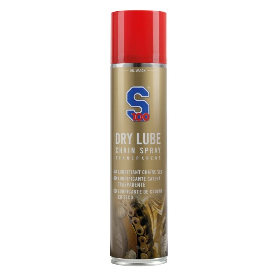 ΛΙΠΑΝΤΙΚΟ ΣΠΡΕΥ ΑΛΥΣΙΔΑΣ ΜΟΤΟ ΔΙΑΦΑΝΟ ΞΗΡΟ S100 DR.WACK 300ml 