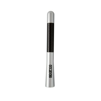 Κεραία-ιστός ασημί-carbon Sparco