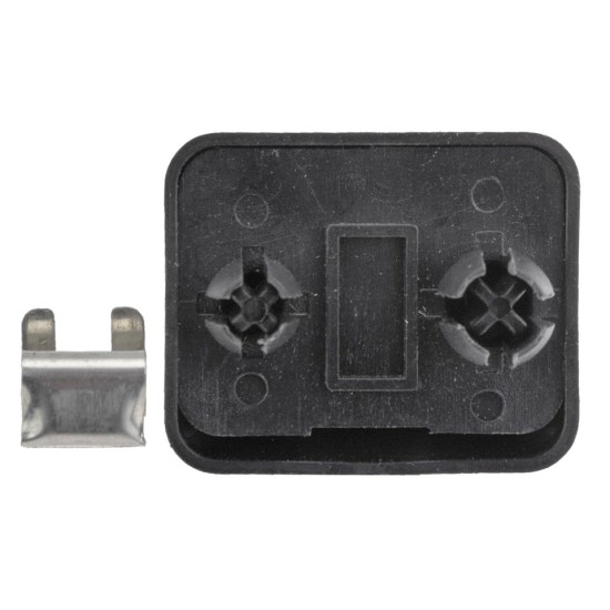 ΚΛΙΠ ΣΤΕΡΕΩΣΗΣ ΣΚΙΑΔΙΟΥ ΜΑΥΡΟ ΓΙΑ AUDI A1 2011+/A3 2004+/A4 2001+/A5 2008+/Q2 2016+ Q3 2012+ Q5 2009+ TT 2007+  