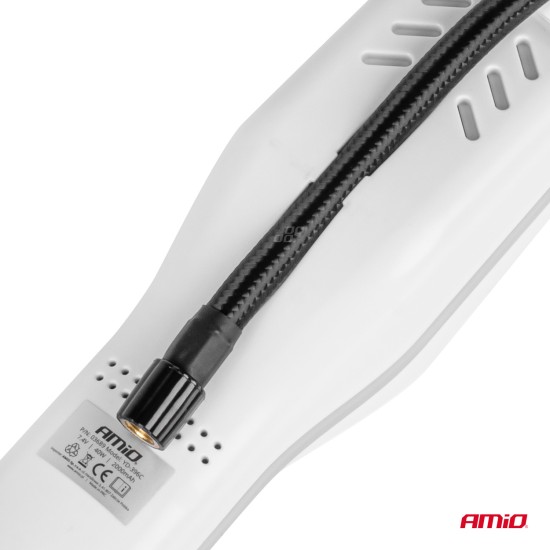 ΕΠΑΝΑΦΟΡΤΙΖΟΜΕΝΗ ΤΡΟΜΠΑ/ΚΟΜΠΡΕΣΕΡ ΑΕΡΑ 7,4V 10bar/150psi 40W ΦΟΡΤΙΣΗ ΜΕ USB ΚΑΙ ΨΗΦΙΑΚΗ ΕΝΔΕΙΞΗ AMIO - 1 Τεμ. Εργαλεία Αλλαγής-Επισκευής Τροχών και Κομπρεσέρ Αέρα