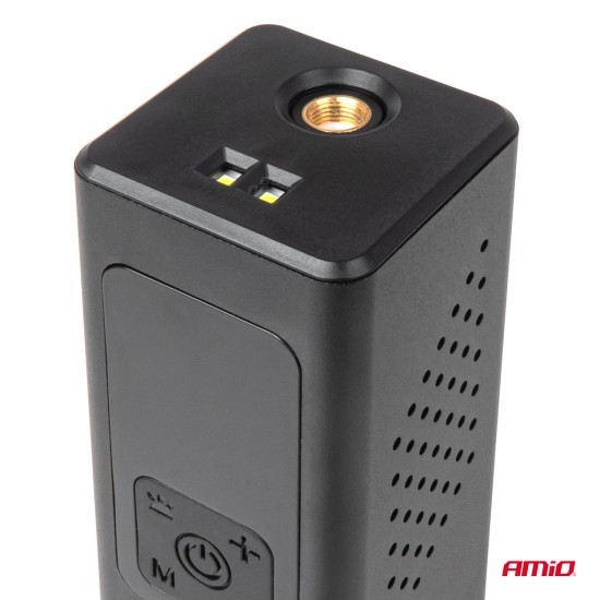 ΚΟΜΠΡΕΣΕΡ ΑΕΡΑ 12V 10BAR 150PSI 20L/MIN 100W ΜΕ ΨΗΦΙΑΚΗ ΟΘΟΝΗ & ΦΑΚΟ LED AMIO 1ΤΕΜ. 