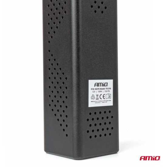 ΚΟΜΠΡΕΣΕΡ ΑΕΡΑ 12V 10BAR 150PSI 20L/MIN 100W ΜΕ ΨΗΦΙΑΚΗ ΟΘΟΝΗ & ΦΑΚΟ LED AMIO 1ΤΕΜ. 