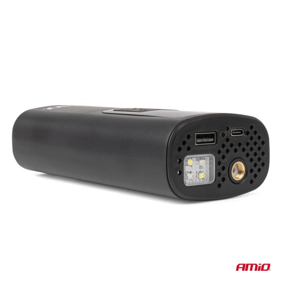 ΚΟΜΠΡΕΣΕΡ ΑΕΡΑ ΜΕ USB-C 10BAR 150PSI 20L/MIN 40W ΜΕ ΨΗΦΙΑΚΗ ΟΘΟΝΗ & ΦΑΚΟ LED AMIO 1ΤΕΜ. 