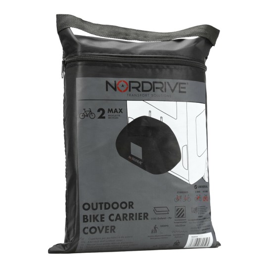 Nordrive - Κουκούλα/κάλυμμα για 2 ποδήλατα 145x70x120cm για βάση τροχόσπιτου Outdoor Bike Carrier - 1 τεμ. (L.N60059) Nordrive - Κουκούλα/κάλυμμα για 2 ποδήλατα 145x70x120cm για βάση τροχόσπιτου Outdoor Bike Carrier - 1 τεμ. (L.N60059)