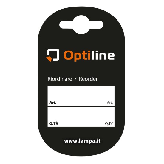 ΚΑΡΤΕΛΑ ΕΝΔΕΙΞΗΣ ΤΙΜΗΣ & ΚΩΔΙΚΟΥ ΣΕΙΡΑΣ OPTILINE ΓΙΑ ΣΤΑΝΤ 7x12cm LAMPA - 1 TEM. Κουρτίνες