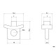 ΓΑΝΤΖΑΚΙΑ ΚΟΥΡΤΙΝΑΣ ΦΟΡΤΗΓΟΥ F-1 4mm U-TYPE  LAMPA - 10 ΤΕΜ. Κουρτίνες