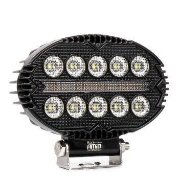 Amio - Προβολέας Εργασίας LED AWL77 45W 3000lm 6500K με Λευκό + Κίτρινο φώς προειδοποίησης  9/36V - 1 τεμ. (04421/AM)
