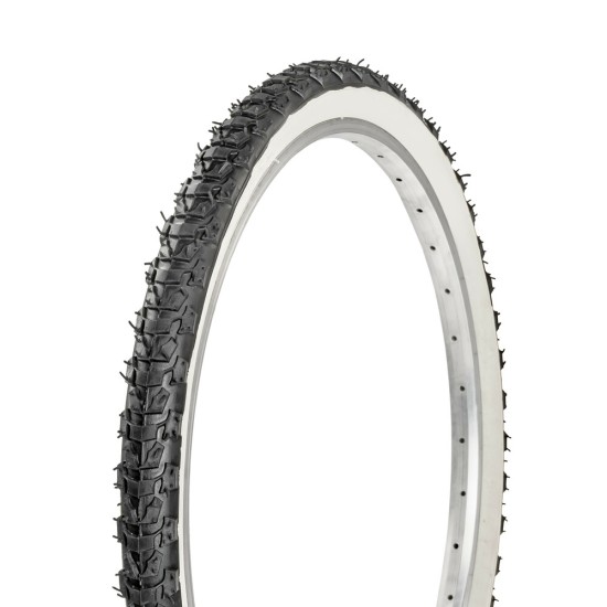 ΛΑΣΤΙΧΟ ΠΟΔΗΛΑΤΟΥ MTB 24x1,75 ΜΑΥΡΟ-ΑΣΠΡΟ LAMPA - 1 τεμ. Λάστιχα