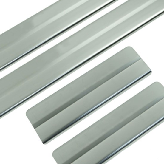 ΜΑΡΣΠΙΕ ΓΙΑ VW PASSAT 3B 10/2000-01/2005 ΕΣΩΤΕΡΙΚΑ ΧΡΩΜΙΟ OMTEC - 4 ΤΕΜ. 