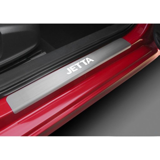 VW JETTA 2011-2015 /2015+ ΜΑΡΣΠΙΕ ΕΣΩΤΕΡΙΚΑ ΧΡΩΜΙΟ ΑΥΤΟΚΟΛΛΗΤΑ 4ΤΕΜ. 