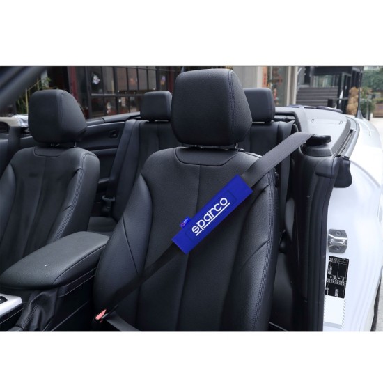 ΜΑΞΙΛΑΡΑΚΙΑ ΖΩΝΗΣ ΜΠΛΕ SPARCO - 2 ΤΕΜ. Μαξιλαράκια Ζώνης Ασφαλείας