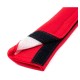 ΜΑΞΙΛΑΡΑΚΙΑ ΖΩΝΗΣ ΣΕ ΚΟΚΚΙΝΟ ΧΡΩΜΑ 22x6cm ΜΕ VELCRO ΑMiO - 2 TEM. Μαξιλαράκια Ζώνης Ασφαλείας