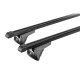 Μπάρες Οροφής  (S) 108cm IN RAIL STEEL Σιδερένιες 2τεμ. με κλειδαριές για οχήματα με FLUSH RAILING Μεταλλικές Μπάρες