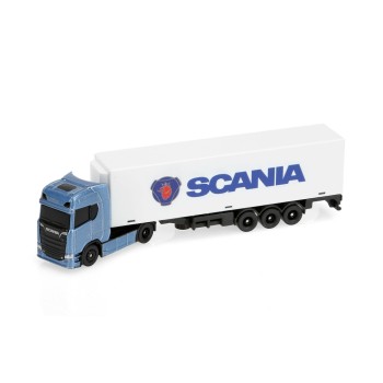ΜΙΝΙΑΤΟΥΡA ΝΤΑΛΙΚΑ MINI TRUCK VOLVO/SCANIA ΣΕ ΔΙΑΦΟΡΑ ΧΡΩΜΑΤΑ 3'' BURAGO LAMPA 1ΤΕΜ.
