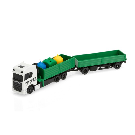 ΜΙΝΙΑΤΟΥΡA ΝΤΑΛΙΚΑ MINI TRUCK VOLVO/SCANIA ΣΕ ΔΙΑΦΟΡΑ ΧΡΩΜΑΤΑ 3'' BURAGO LAMPA 1ΤΕΜ.