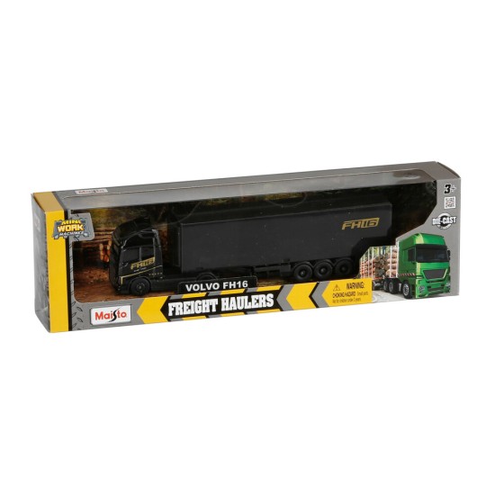ΜΙΝΙΑΤΟΥΡA ΝΤΑΛΙΚΑ MINI TRUCK VOLVO/SCANIA ΣΕ ΔΙΑΦΟΡΑ ΧΡΩΜΑΤΑ 3'' BURAGO LAMPA 1ΤΕΜ.