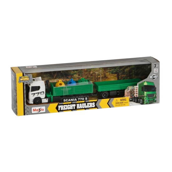 ΜΙΝΙΑΤΟΥΡA ΝΤΑΛΙΚΑ MINI TRUCK VOLVO/SCANIA ΣΕ ΔΙΑΦΟΡΑ ΧΡΩΜΑΤΑ 3'' BURAGO LAMPA 1ΤΕΜ.