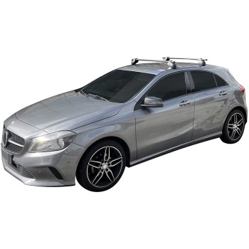 ΣΕΤ ΜΠΑΡΕΣ ΟΡΟΦΗΣ ΣΙΔΕΡΕΝΙΕΣ ΜΕ ΤΑ ΠΟΔΙΑ 110ΕΚ ΓΙΑ FORD FOCUS 3D-5D 2004-2011 LOGICO CAM - 2 ΤΕΜ.