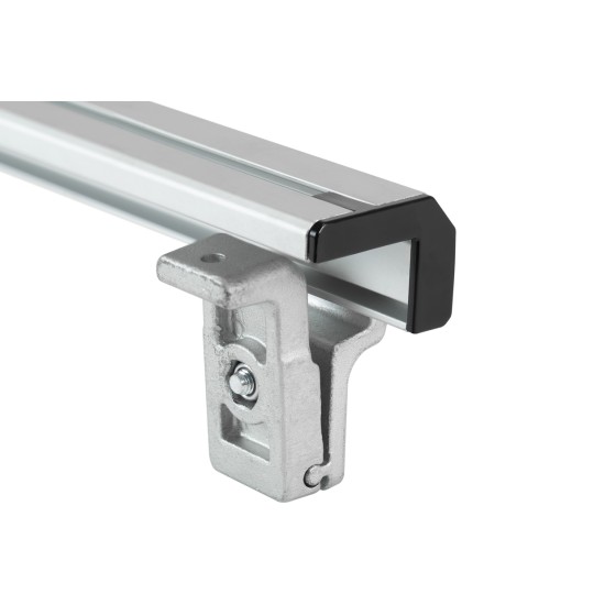 ΒΑΣΕΙΣ ΣΤΗΡΙΞΗΣ ΑΛΟΥΜΙΝΙΟΥ TBR FIXING PROFILE KIT M 116,6 cm ΣΕ ΑΣΗΜΙ ΧΡΩΜΑ ΜΕ ΥΠΟΔΟΧΕΣ T-SYSTEM ΓΙΑ ΜΠΑΡΕΣ TBR ΚΑΡΟΤΣΑΣ ΣΕ PICKUP ΚΑΙ ΑΓΡΟΤΙΚΑ ΟΧΗΜΑΤΑ MENABO - 2 ΤΕΜ. Μπάρες Αλουμινίου