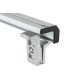 ΒΑΣΕΙΣ ΣΤΗΡΙΞΗΣ ΑΛΟΥΜΙΝΙΟΥ TBR FIXING PROFILE KIT M 116,6 cm ΣΕ ΑΣΗΜΙ ΧΡΩΜΑ ΜΕ ΥΠΟΔΟΧΕΣ T-SYSTEM ΓΙΑ ΜΠΑΡΕΣ TBR ΚΑΡΟΤΣΑΣ ΣΕ PICKUP ΚΑΙ ΑΓΡΟΤΙΚΑ ΟΧΗΜΑΤΑ MENABO - 2 ΤΕΜ. Μπάρες Αλουμινίου