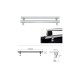 ΒΑΣΕΙΣ ΣΤΗΡΙΞΗΣ ΑΛΟΥΜΙΝΙΟΥ TBR FIXING PROFILE KIT M 116,6 cm ΣΕ ΑΣΗΜΙ ΧΡΩΜΑ ΜΕ ΥΠΟΔΟΧΕΣ T-SYSTEM ΓΙΑ ΜΠΑΡΕΣ TBR ΚΑΡΟΤΣΑΣ ΣΕ PICKUP ΚΑΙ ΑΓΡΟΤΙΚΑ ΟΧΗΜΑΤΑ MENABO - 2 ΤΕΜ. Μπάρες Αλουμινίου