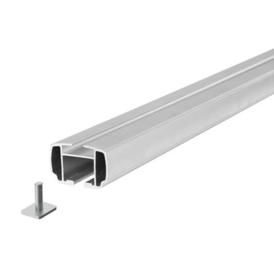 ΜΠΑΡΕΣ ΟΡΟΦΗΣ YURO (S) 108cm ΑΛΟΥΜΙΝΙΟΥ 2ΤΕΜ. ΜΕ ΚΛΕΙΔΑΡΙΕΣ ΓΙΑ ΟΧΗΜΑΤΑ ΜΕ STANDARD RAILING Μπάρες Αλουμινίου