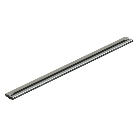 ΜΠΑΡΑ ΟΡΟΦΗΣ ΑΛΟΥΜΙΝΙΟΥ 79cm ΑΣΗΜΙ SILENZIO CX ORIGINE SYSTEM ( STANDARD / FLUSH RAILING) NORDRIVE - 1 ΤΕΜ. Μπάρες Αλουμινίου