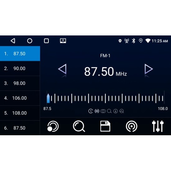 GL-300 (XD3326-2325) 2+32GB, 10.1 inch Οθόνη universal Tablet style Multimedia Αυτοκινήτου (CarPlay/AndroidAuto/BT/GPS/WIFI/GPRS)