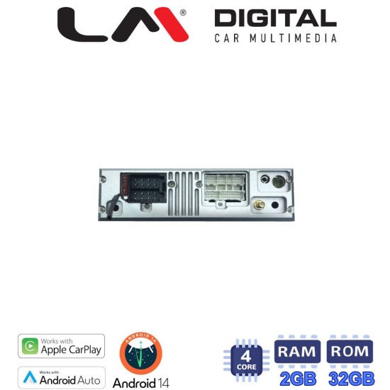 LM Digital - LM N4909Q GPS Οθόνη universal tablet style Multimedia Αυτοκινήτου 9inch (CarPlay/AndroidAuto/BT/GPS/WIFI)