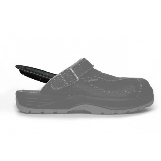 Ανατομικοί Πάτοι Memory Foam από την Euroroutier σε μέγεθος EU42/UK8 σε Μαύρο  Χρώμα για Παπούτσια Ασφαλείας και Εργασίας Παπούτσια Εργασίας