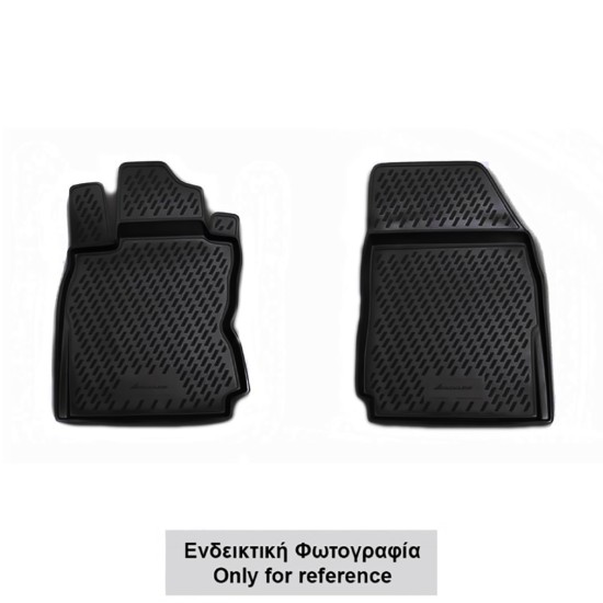 ΜΑΡΚΕ ΠΑΤΑΚΙΑ ΣΕ ΣΚΑΦΗ TPE ΛΑΣΤΙΧΟ ΓΙΑ MAZDA CX5 11-16 2Η ΣΕΙΡΑ ΚΑΘΙΣΜΑΤΩΝ 2ΤΕΜ (ΜΑΥΡΑ) Πατάκια Μαρκέ TPE