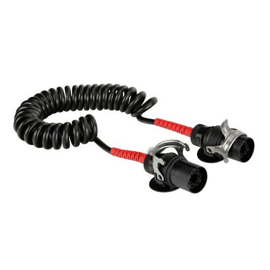 ΚΑΛΩΔΙΟ ΓΙΑ ΤΡΕΙΛΕΡ ΣΕ ΣΠΙΡΑΛ ΜΕ 7PIN 4,5m ISO7638-1 EBS/ABS ADR ΜΑΥΡΟ/ΚΟΚΚΙΝΟ REFLEXALLEN LAMPA - 1 TEM. Σύνδεση Τρέιλερ ΚΑΛΩΔΙΟ ΓΙΑ ΤΡΕΙΛΕΡ ΣΕ ΣΠΙΡΑΛ ΜΕ 7PIN 4,5m ISO7638-1 EBS/ABS ADR ΜΑΥΡΟ/ΚΟΚΚΙΝΟ REFLEXALLEN LAMPA - 1 TEM. Σύνδεση Τρέιλερ