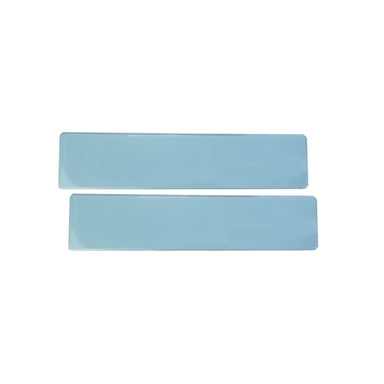 ΠΡΟΣΤΑΤΕΥΤΙΚΟ ΤΖΑΜΙ ΠΙΝΑΚΙΔΑΣ LIGHT BLUE ΝΕΟΥ ΤΥΠΟΥ 52,7 X 12 cm  (ΠΛΑΣΤΙΚΟ/ΜΠΛΕ) - 2 ΤΕΜ. Πινακίδες και Σήμανση